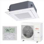 climatiseur-cassette-mono-split-fujitsu-flux-circulaire-auy100t-ka-r32-triphase