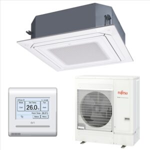 Fujitsu AUXG54KRLB + AOYG54KRTA Round-Flow White Cassette Standard Series Three-Phase