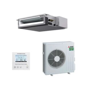 Compact Mitsubishi SEZ-M71DA2 + SUZ-M71VA Heat-Pump Set