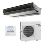 climatiseur-gainable-mono-split-mitsubishi-essentiel-pesz-m100ja-r32-triphase - Coolexia