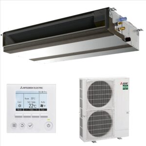 Mitsubishi PEAD-M100JA2 + PUZ-ZM100VKA2 Single-Phase Ducted Standard Power Inverter