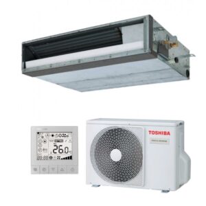 Toshiba RAV-HM301SDTY-E + RAV-GM302ATP-E Slim Digital Inverter Heat Pump