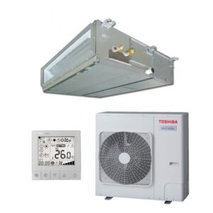 Toshiba RAV-HM1401BTP-E + RAV-GM1401ATP-E Reversible SPA Digital Inverter