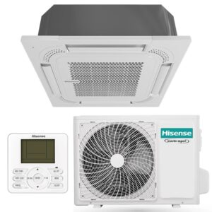 Hisense ACT26UR4RCC8 + AUW26U4RS8 Cassette Turbo Inverter Air System