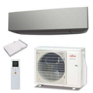 Fujitsu ASEG07KETF-B + AOEG07KETA Gray Beauty Design WiFi Series