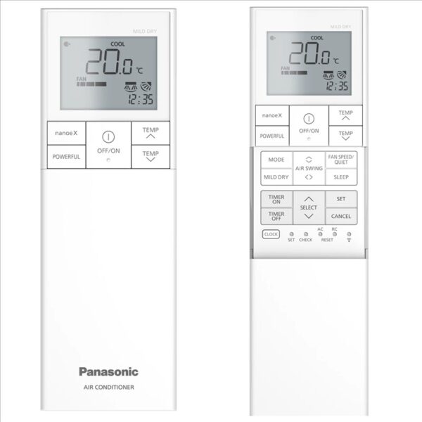 climatiseur-mural-mono-split-panasonic-etherea-gris-graphite-kit-xz20-zke-h-cs-xz20zkew-h-cu-z20zk-r32-wifi-4 - Coolexia