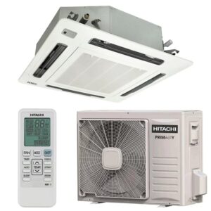 Hitachi RCI-5.0UFE1NH + RAS-5.0UFESMH1 Three-Phase Ceiling Cassette Unit