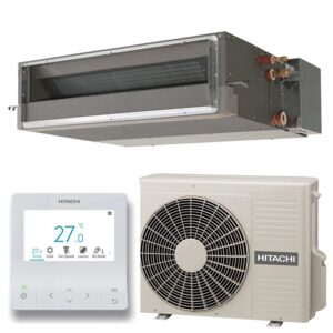Aire acondicionado canalizable Hitachi RAD-25RPE + RAC-25NPE