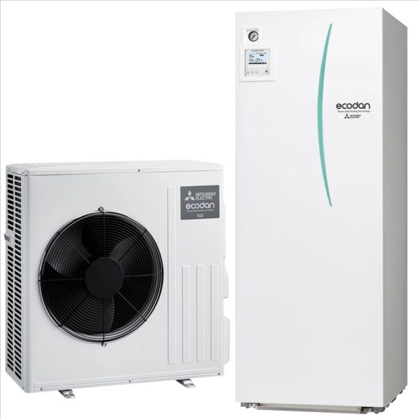 pac-mitsubishi-erst17d-vm2e-suz-swm100va2-eco-inverter-ecodan-hidrobox-duo-reversible-r32-ecs-pompe-a-chaleur-ballon-170l - KlimaZen