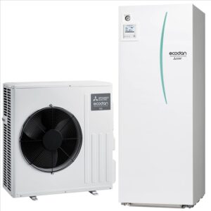 Mitsubishi ERST20D-VM2E + SUZ-SWM100VA2 Ecodan Eco Inverter Dual 10 200L