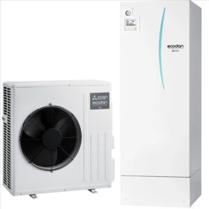 Mitsubishi ERST30D-VM2E + SUZ-SWM80VA2 Ecodan Eco Inverter Dual 8 300L