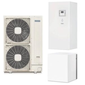 Hitachi Yutaki S80 Combi Set: RAS-4WHVNPE + RWH-4.0VNFWE + DHWS200S-2.7H2E 200L